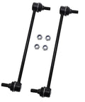 2 Pack Front Stabilizer Sway Bar End Links For Buick Enclave, Chevrolet Traverse, GMC Acadia, Saturn Outlook 2007-2017 Replacement Suspension Kit Direct Fit Durable Easy Install, black steel pair with nuts