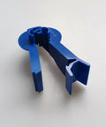 Blue clamp from Ten Pack Peritoneal Tubing Clips And Clamps For Dialysis Care Smooth Grip Bag Clips Pipeline Fixators And Catheter Holders
