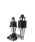 Premium Nt Fmb Face Milling Tool Holder For Cnc Milling Machines With Secure Collet Grip In Iso30 And Iso40 Sizes showing three tool holders.