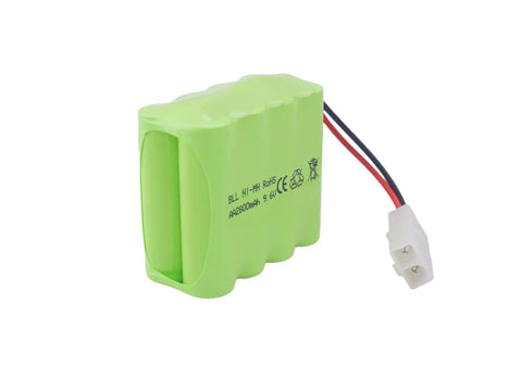 9.6V 2800mAh NiMH RC Battery Pack With Tamiya Plug And USB Charging Cable For Toy Tanks, RC Cars, Trucks, Boats, And Construction Vehicles