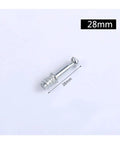 28mm part of 50Pcs 10-12-15-25mm Thickening Three In One Connector Eccentric Wheel Cam Lock Fittings For Panel Furniture Hardware Durable And Easy Install