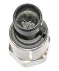 100 PSI Pressure Sensor For EFI Fuel Oil And Coolant Pressure One Eighth Inch NPT Heavy Duty Stainless Steel Body GT150 Packard Connector Pins And Grommets Included Compatible With Data Logging Systems, close-up