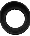 Soft Rubber Eyepiece Cup For 32mm To 36mm Stereo Microscopes, protective eye guard, black rubber, 1 pair