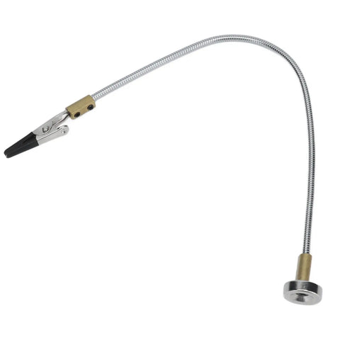 Heavy Duty Flexible Welding Auxiliary Clamp With Alloy Steel Arms And Magnetic Base For Secure Electronic Work Tabletop Vise That Bends To Fit Any Job with a flexible arm and strong clip.