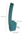 Get This Heavy Duty Commercial Oven Handle Replacement For Industrial Cooking Equipment with ergonomic grip, matte green finish.