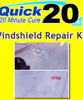 Do It Yourself 20 Minute Windshield Repair Kit For Rock Chips Stone Cracks Star Breaks Bullseyes And Stone Damage On Cars