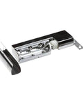 Beefy Hinge Assembly For Commercial Kitchen Equipment, Genuine OEM Replacement Part, Tough And Easy Install, 2.8 Lb, US Made, Measures 10.05 In L By 8 In W By 11 In H, Ideal For Heavy Duty Ovens And Food Prep Displays, chrome hinge