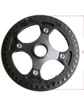 Heavy Duty 42 Tooth Steel Chainring Fits 104 Bcd Cranks For E-Bike Motor Upgrades Like Bafang M200 M215 M300 And M315 With Smooth Shifting Power Gears., black 42T steel chainring, 175mm diameter, for 104 BCD e-bike cranks