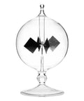 Solar Power Crookes Radiometer Glass Windmill Vane Sunlight Energy Meter Toy For Office, Home, School Hands On Science Learning Demonstration Tool Kit with high borosilicate glass design.
