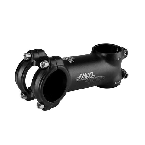 Lightweight 7 Degree Mountain Bike Stem 90mm for 25.4mm and 31.8mm Handlebar Diameters Aluminum Alloy MTB Stem side view