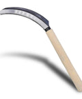 Hand Hoe Sickle For Weeding And Cultivation, Japanese Style Garden Tool, 13.7 Inch Total Length, 6.1 Inch Blade, Wicked Sharp Edge