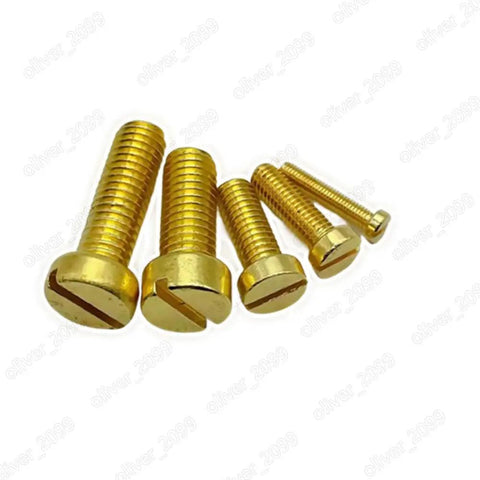 Kickass Solid Brass Slotted Cheese Head Machine Screws M2.5 Through M10 Bad Boy Assortment Kit includes slotted fasteners