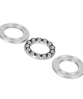 Low Noise High Speed Plane Axial Ball Thrust Bearing 51103 5 Pack With Bearing Steel Construction For Heavy Duty Industrial Machinery Maintenance And Equipment Upkeep, three-piece bearing set
