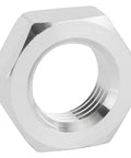 Race-Ready Fine Thread Aluminum Jam Nut Set 3/8-24 Right Hand Thread Pack Of 6 For Rod Ends And Heim Joints And Lightweight 7075 Aluminum With Clear Anodized Finish For Racing And Automotive Linkage, 3/8-24 aluminum jam nut