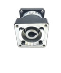 Heavy Duty Nema 52 Flange Planetary Gearbox And Speed Reducer Designed For Stepper And Servo Motors With Knockout Torque and Rock Solid Precision For Pro Setup Needs, front view.