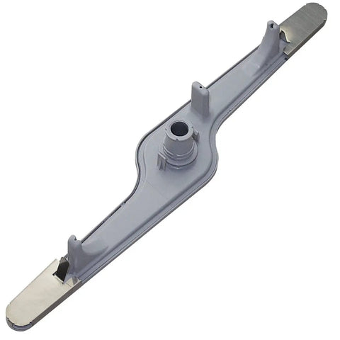 Gray lower wash arm assembly for dishwasher replacement fits Frigidaire Electrolux models 20x5x2 size replaces 1191315 154414102