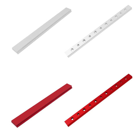 Heavy Duty T Slot Track Slider For Miter Jigs And Woodworking Projects Aluminum Anti Rust 300mm Guide Rail With Nut Attachment And Stop