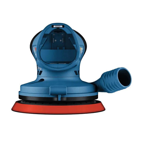 Front view of 12V Max Brushless 5 Inch Random Orbit Sander With Ergonomic Palm Grip Dust Collection Variable Speed Soft Start Technology