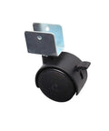 4PCS/Lot Black Caster Wheels with Brake for Office Chairs Bed carts Trolley Furniture Casters Wheels, featuring a sturdy design with metal bracket.
