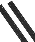 20 Inch Black Piano Hinges 2 Pack Premium 304 Stainless Steel Continuous Door Hardware With Rust Proof Coating built tough for cabinets and toolboxes.