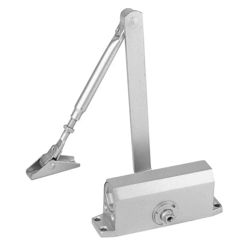 Fire Rated Overhead Door Closer for 25-35 kg Doors, Adjustable Soft Close, 1-Hour Fire Tested, Fits 600-1200mm Openings, Tough-As-Nails Heavy-Duty Commercial Door Closer With 1,000,000 Cycle Endurance.