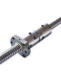 Beefy Ball Screw Nut End Machined Housing For CNC Machines And 3D Printers Ball Screw DFU4010 2000mm End Processing C5 Carbon Steel