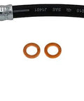 Front Driver Side Brake Hydraulic Hose For Select Acura And Honda Models, Plug-And-Play Replacement, Easy Install, OE-Quality Brake Line