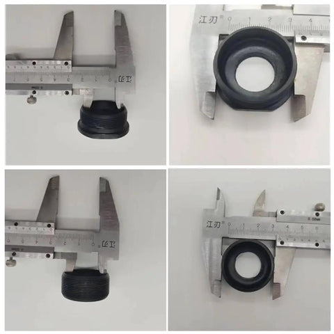 Bottom Bracket Crank Axle Square Taper 5S 148mm Length 52mm Mid Size Universal Fit with measurement tool
