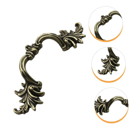 Zinc Alloy Door Handle And Drawer Pulls With 64mm Hole Spacing In European Style Antique Bronze Finish For Kitchen Cabinets Wardrobe And Furniture Upgrades