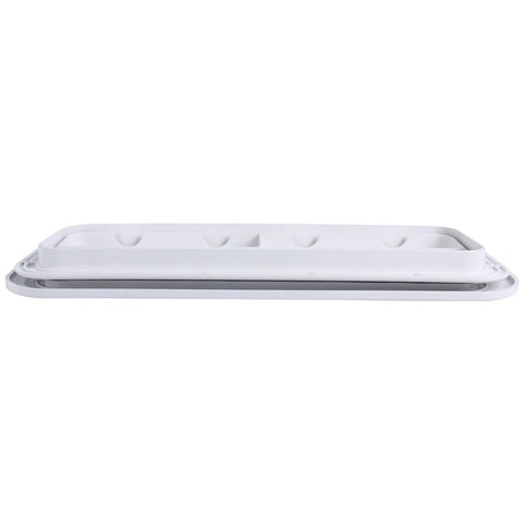 Amarine Made boat hatch lid, white, 24 x 9-5/8 in, marine-grade for caravans/RVs