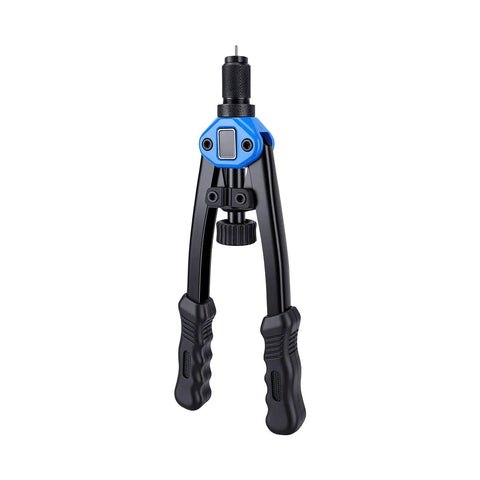 Rivet Nut Tool Set 13 Inch Handheld Kit With 7 Mandrels M3 To M12 In Durable Portable Case with ergonomic handles