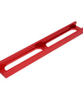 Red slot base plate for 10 Pack Bench Dogs Non Slip Clamps For Woodworking, Heavy Duty Aluminum Alloy, Anodized, Rock Solid Workbench Stops