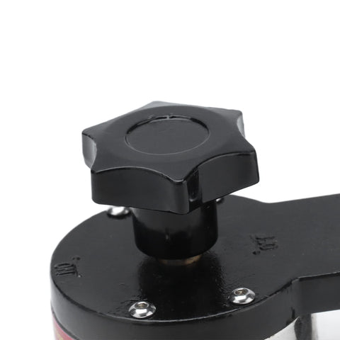 Close-up of switch on Magnetic Welding Ground Clamp Workhorse With Sturdy Adjustable Switchable Holder, Grounding Magnet Connector MWGC1 600F