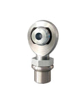 Heavy Duty Xmr16 Male Rose Joint With 1 Inch Bore And 1 25 Inch Thread For Smooth Oscillating Linkage Systems and No Sweat Installation.