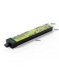 Lava II 1S 280mAh 95C LiHV Battery With BT20 Connector for Tiny Whoop Drones, shown with dimensions 54x10x6mm