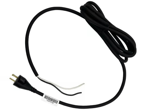 Premium Replacement Electrical Power Cord For Saw Grinders Part 330079-98 Fits Porter Cable Models 315-1 346-1 368-1, heavy duty black cord.