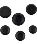60 Piece Automotive Body Hole Kit Plastic Trim Clips Assortment For Car Sheet Metal Panel Holes 3/8 To 7/8 Inch Black