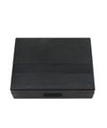 Portable Digital Shore Hardness Tester Gauge Featuring Type A C And D Modes storage case, black carrying box for easy transport.