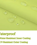 Waterproof surface of All Around Playtime Patio Canopy Replacement For Outdoor Play Kitchen Playset Built To Last