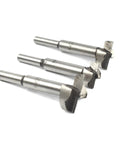Heavy Duty 20Mm Self Centering Hole Saw Drill Bit set showing three steel bits designed for smooth wood drilling.