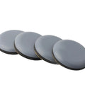 Four Heavy Duty Furniture Sliders with 30mm PTFE Glides for chairs, sofas, beds and dining tables on wood and carpet