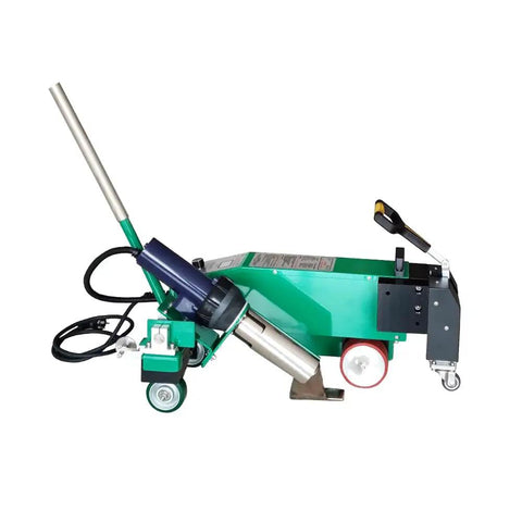 No Sweat Heavy Duty Automatic Roof Welding Machine 4500W Hot Air TPO PVC EPDM Welder with adjustable roller and nozzle.