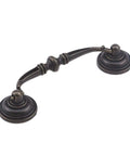 Antique Bronze Drop Swing Cabinet Pulls 4 Pack 4.09 Inch Bail Drawer Handles Zinc Alloy Rustproof For Kitchen Cabinets Dressers Cupboards