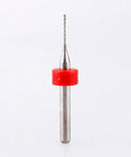 10 Pc PCB Micro Drill Bit Set 0.3mm To 1.2mm Mini Twist Bits For Printed Circuit Boards with red holder, Premium Carbide Bits