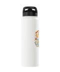 Office Bake Boss Stainless Steel Insulated Water Bottle With Leak Proof Flip Lid Keeps Drinks Hot Or Cold BPA Free