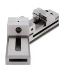 Heavy Duty CNC Bench Vise For Precision Workholding And Positioning Includes QKG38 And QKG50 Models Durable Metal Vise Body Resists Deformation For Stable Clamping And Accurate Machining On Professional CNC Equipment, front view