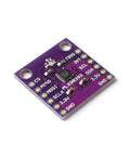 MLX90393 Digital Hall Effect Sensor Module With Pro Grade Positioning And I2C SPI Interfaces For Real Time Motion Control In Battery Powered Devices Industrial Equipment And Smart Consumer Gadgets purple PCB with pin labels