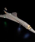 LED Lighting Kit For 10318 Concorde Aircraft Model, Lighting Components Only, USB Powered, illuminated craft display