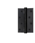 2 Pack Multicolor Stainless Steel Flat Door Hinges For Wood Doors No Brainer Heavy Duty Butt Hinges With Silent Operation in black