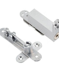 Heavy Duty Self Closing Door Pivot Hinges For Wood Doors With Hidden Pivot System Built To Last 360 Degree Shaft Stainless Steel Durable Hinge For Commercial And Home Use Color Silver